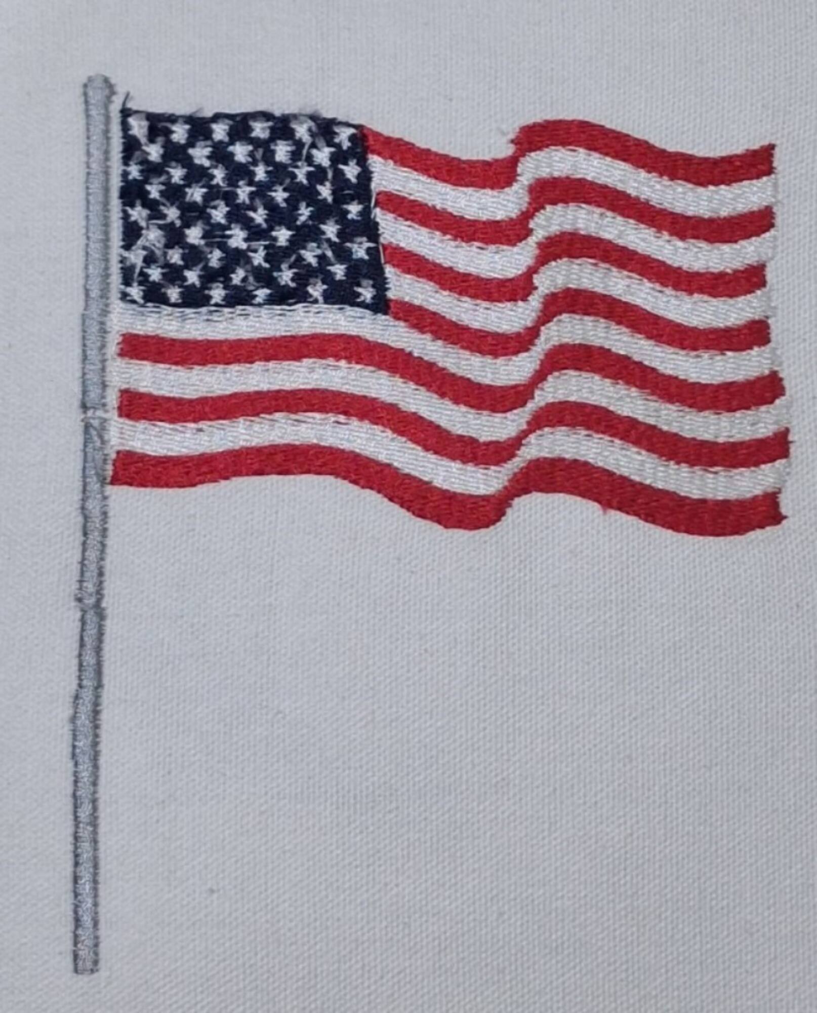 14" American Flag Embroidered Pillow by Celebrate It™